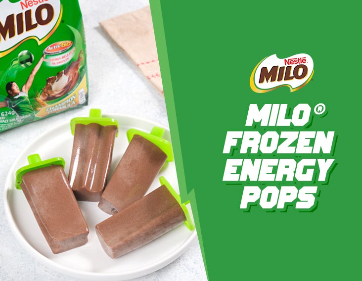 MILO® Choco Frozen Energy Pops Recipe
