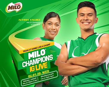MILO® Champions IG LIVE lets parents and kids train online with national athletes
