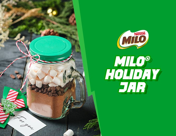 Homemade MILO® Chocolate Christmas Holiday Jar | MILO®
