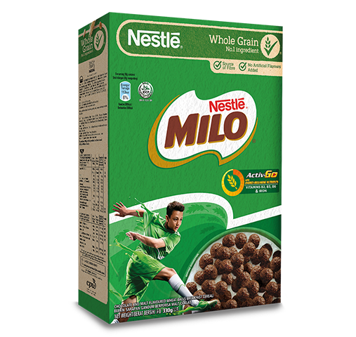 MILO® Whole Grain Chocolate Breakfast Cereal | MILO®