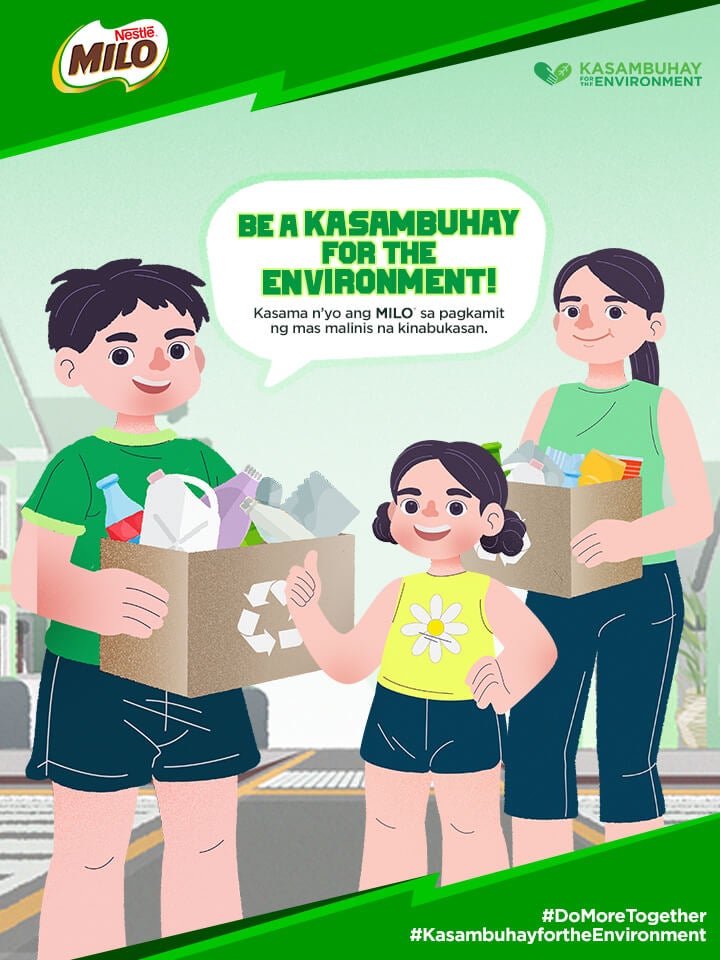 MILO® Achieves Plastic Neutrality | MILO® CSR | MILO® Philippines
