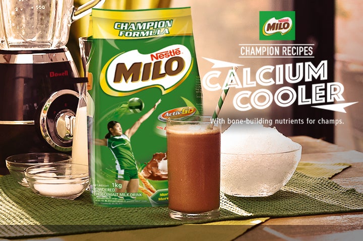 MILO® Calcium Cooler with Cream Cheese Recipe
