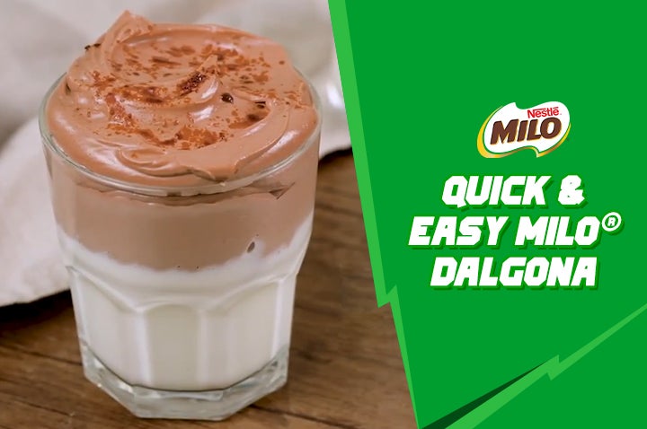 Quick &amp; Easy MILO® Dalgona Recipe | MILO®
