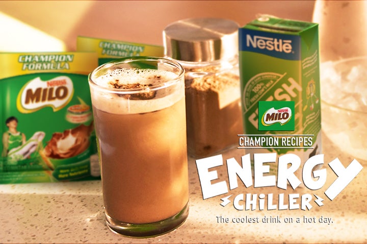 
MILO® Energy Chiller Iced Chocolate Drink Recipe | MILO® Philippines
