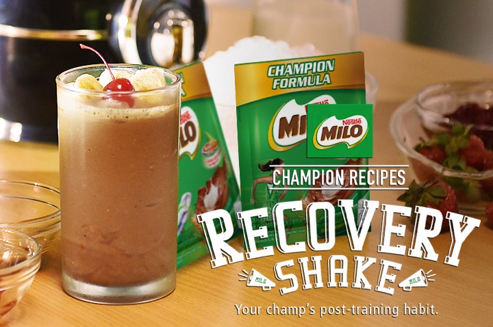 
MILO® Recovery Shake Recipe
