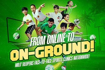 FROM ONLINE TO ON-GROUND! MILO®REOPENS FACE-TO-FACE SPORTS CLINICS NATIONWIDE!