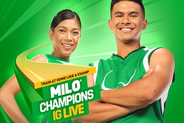 MILO® CHAMPIONS IG LIVE LETS PARENTS AND KIDS TRAIN ONLINE WITH NATIONAL ATHLETES