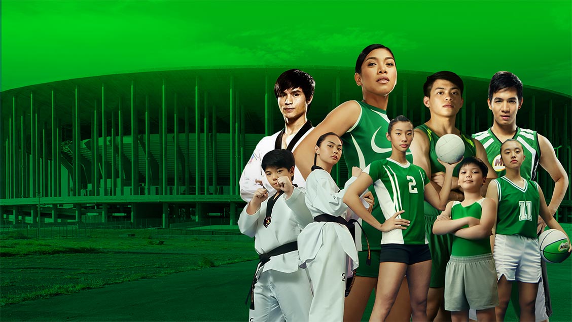 TULOY ANG PAGIGING CHAMPION! Milo Champion athletes 