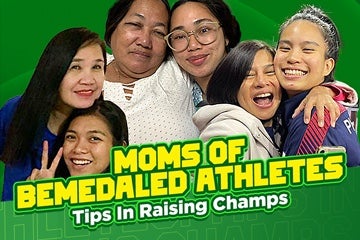 Moms of Bemedaled Athletes Share Their Tips In Raising Champs
