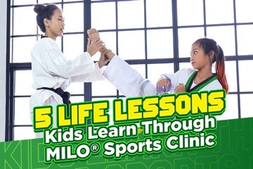 5 Life Lessons Kids Learn Through Milo® Sports Clinic
