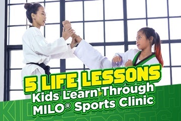 
5 Life Lessons Kids Learn Through Milo® Sports Clinic
