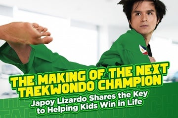 The Making of the Next Taekwondo Champion: Japoy Lizardo Shares the Key to Helping Kids Win in Life
