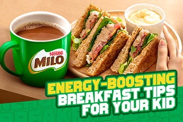 
Energy-boosting Breakfast Tips for your Kid | MILO® Philippines
