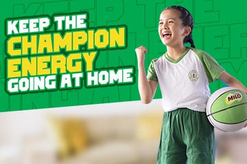 Turning Homes Into Training Grounds | Sports To Learn At Home | MILO® Philippines
