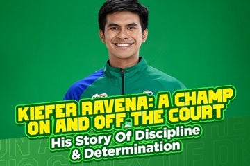 Kiefer Ravena Shares How Sports Taught Him the Value of Discipline and Determination

