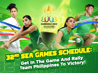 32nd SEA Games Schedule | MILO® Philippines