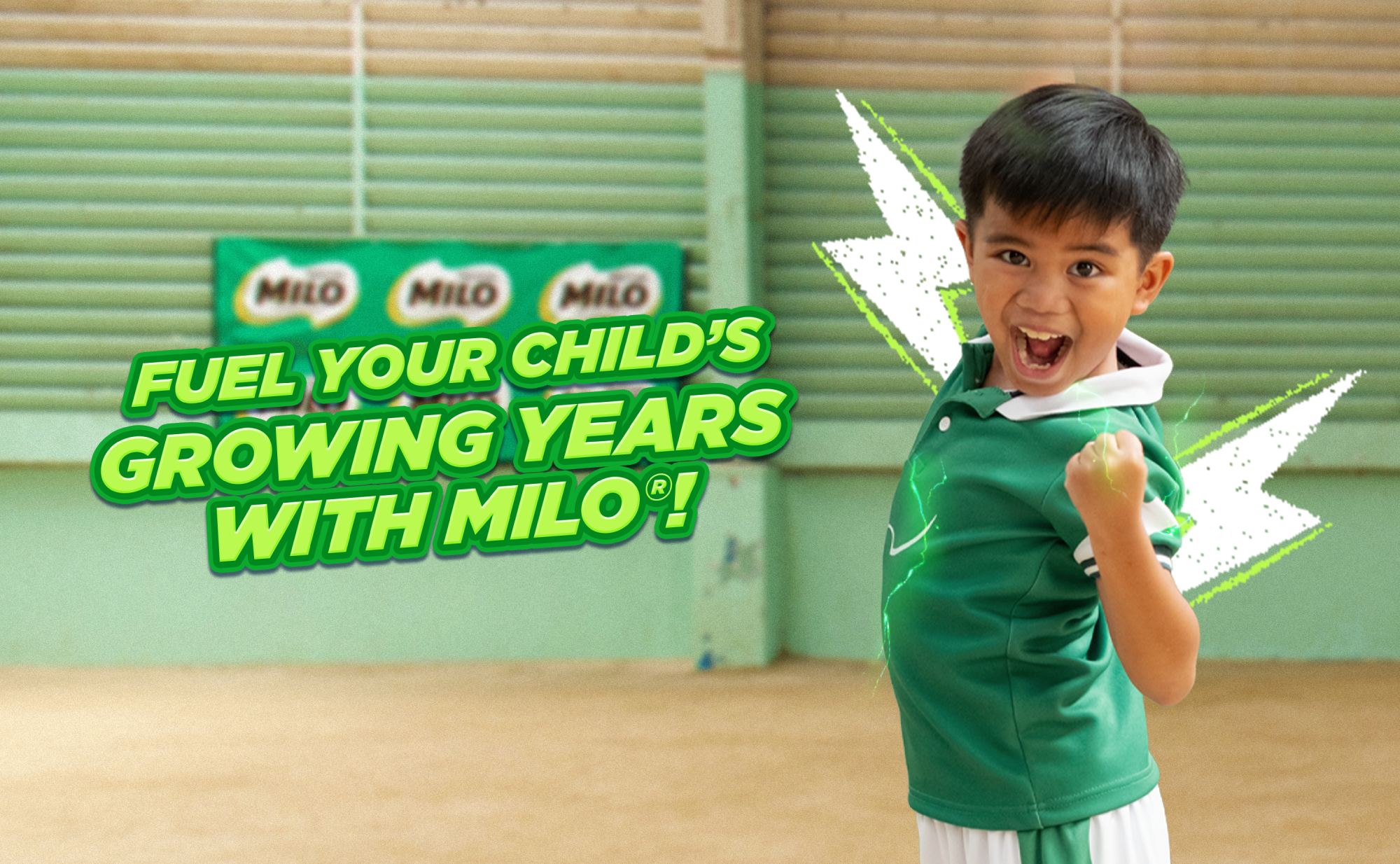 Fuel your child's growing years with Milo