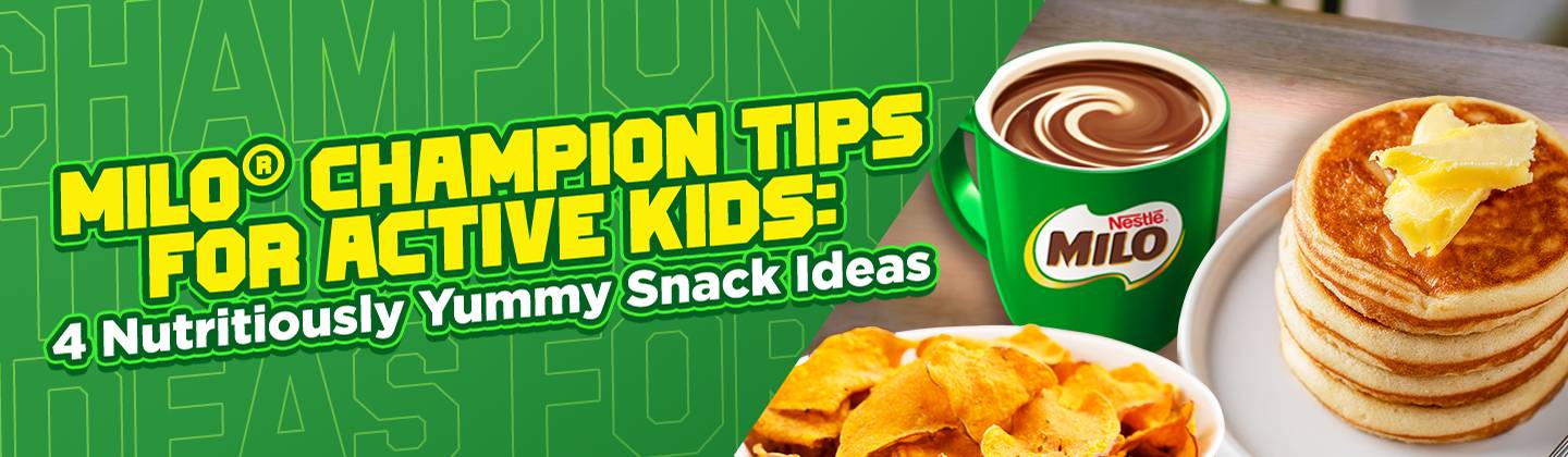 Try These Nutritiously Yummy Snacks for Physically Active Kids