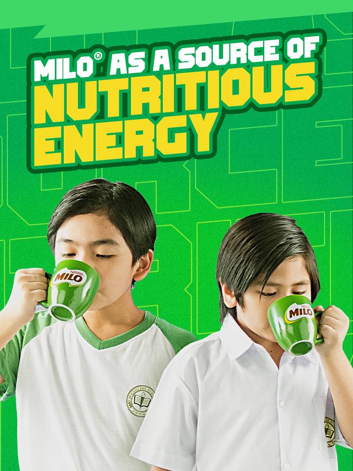 MILO as a Source of Nutritious Energy Body Energy Sources MILO PH