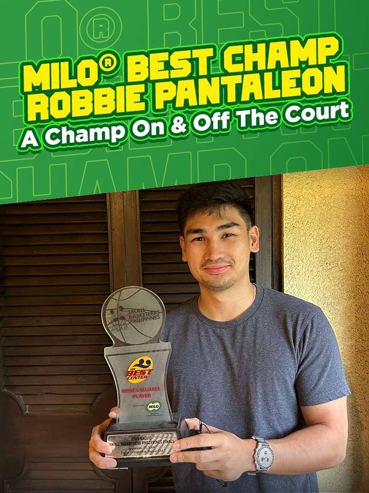 Meet Robbie Pantaleon, the MILO Best Champ Who Now Runs a Successful Business